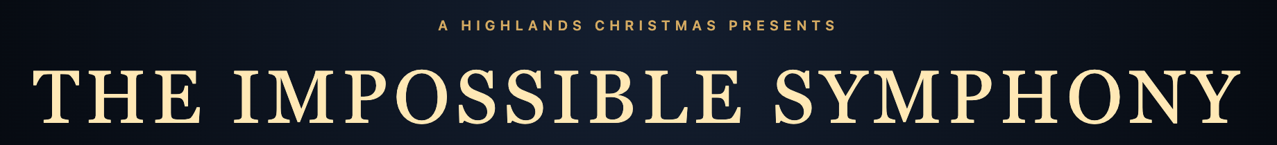 The Impossible Symphony logo